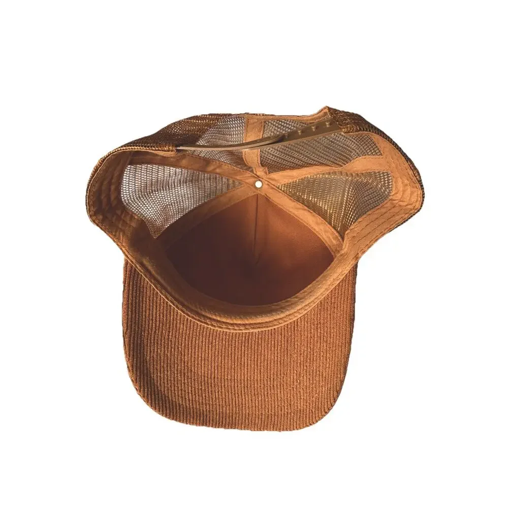 Chaos & Kindness Trucker Hat‎ Burnt Orange Adjustable Mesh Back Men's One Size